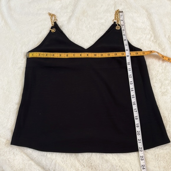 ⚡️5/$50⚡️NWOT Express tank with gold chain straps XS - Picture 4 of 6